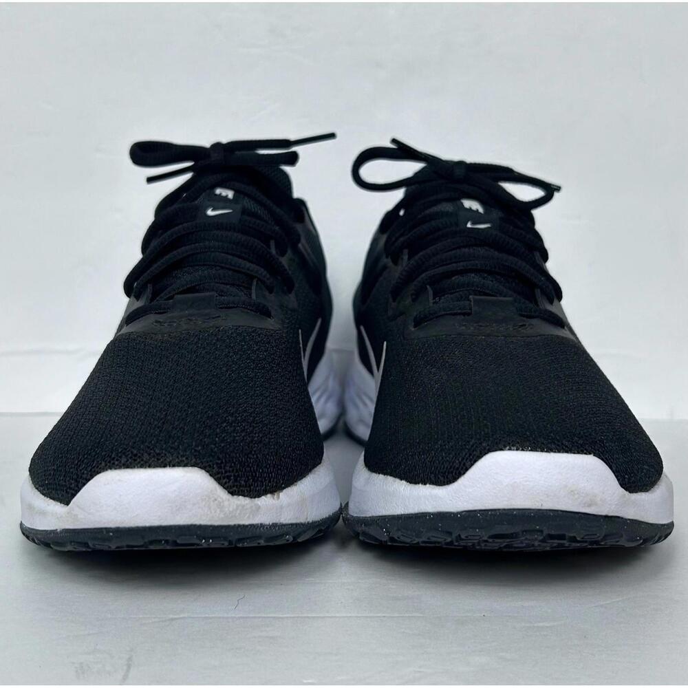 Nike Revolution 6 Womens Running Sneaker Shoe 10 Black White Lace-Up DC3729-003 - Picture 5 of 14